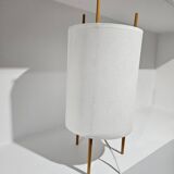 Cylindrical desk lamp "No 9", Isamu Noguchi, Knoll, 1940s.