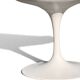 Eero Saarinen Tulip chair Knoll, aluminium base, blue cushion