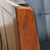 Art Deco 2.5-Seater Leather Sofa