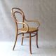 Viennese armchair in bentwood type canned bistro, circa 1900 UNGVAR