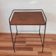 Vinyl door table, electrophone holder, magazine holder, 50s