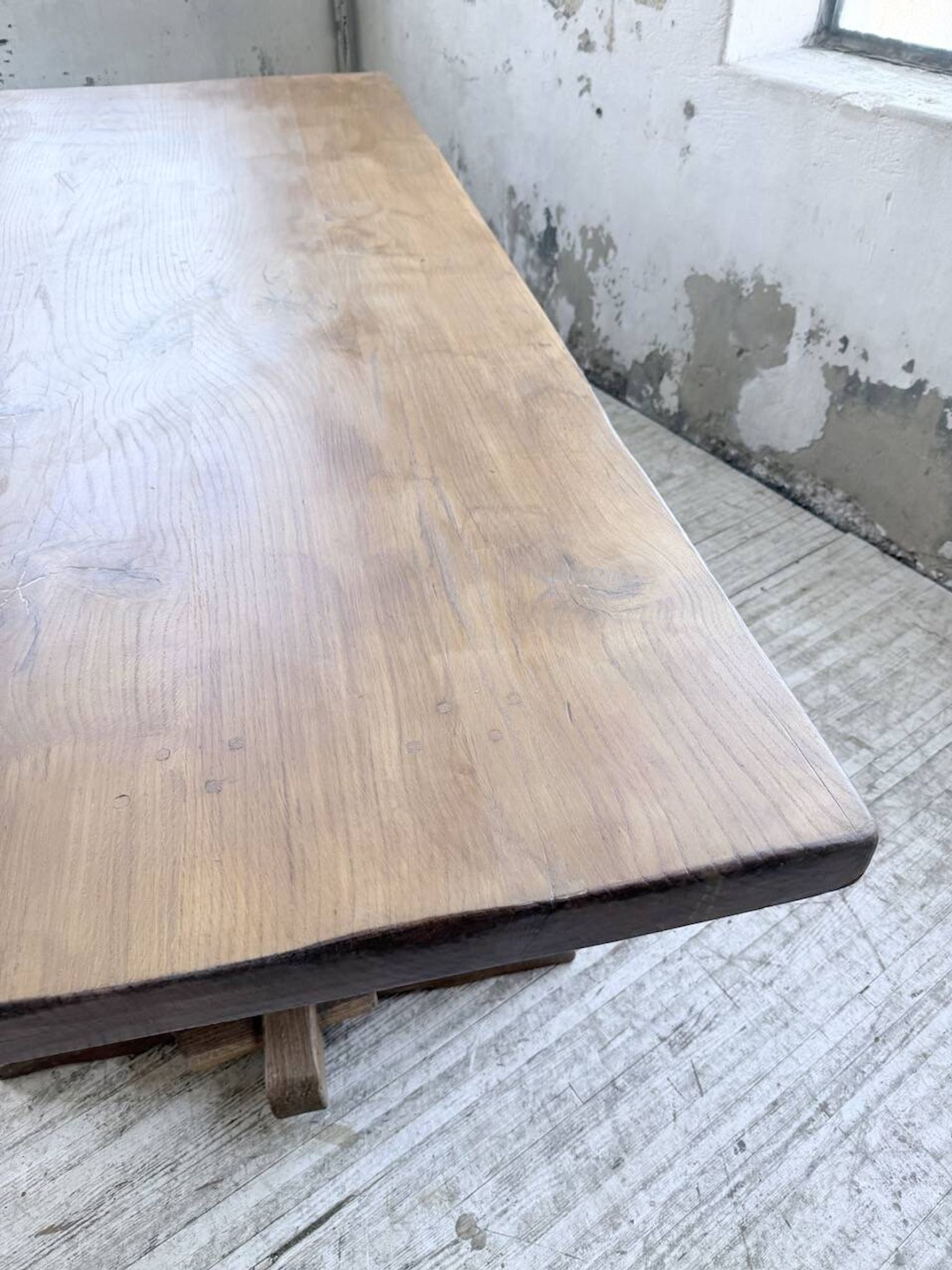 Table monastère chêne 1950 XXL