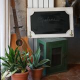 Coat hook slate board