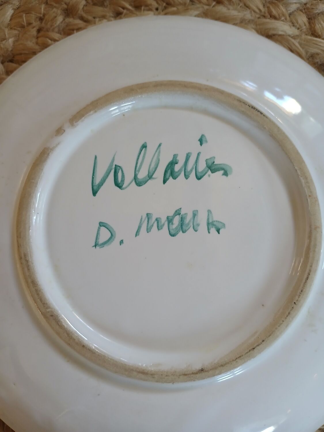 Small plate Vallauris