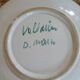 Small plate Vallauris