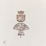 8 assiettes sarreguemines