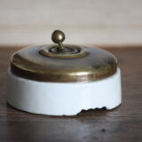 Porcelain brass switch