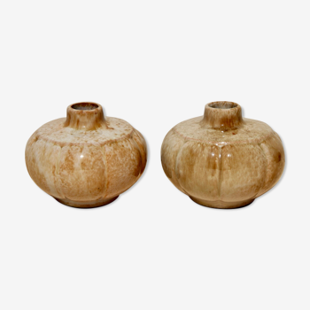 Set of two ceramic vases
