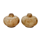 Set of two ceramic vases
