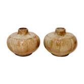 Set of two ceramic vases