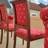 Ensemble fauteuils chaises début XXe