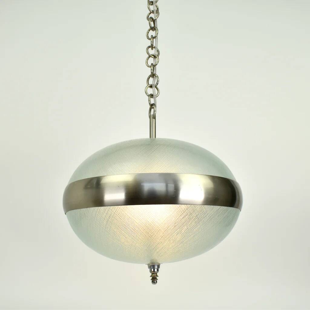 Italian pendant light from the 1950s, atomic era