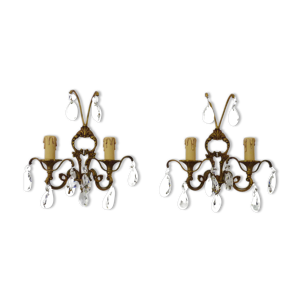 Paire d'anciennes appliques