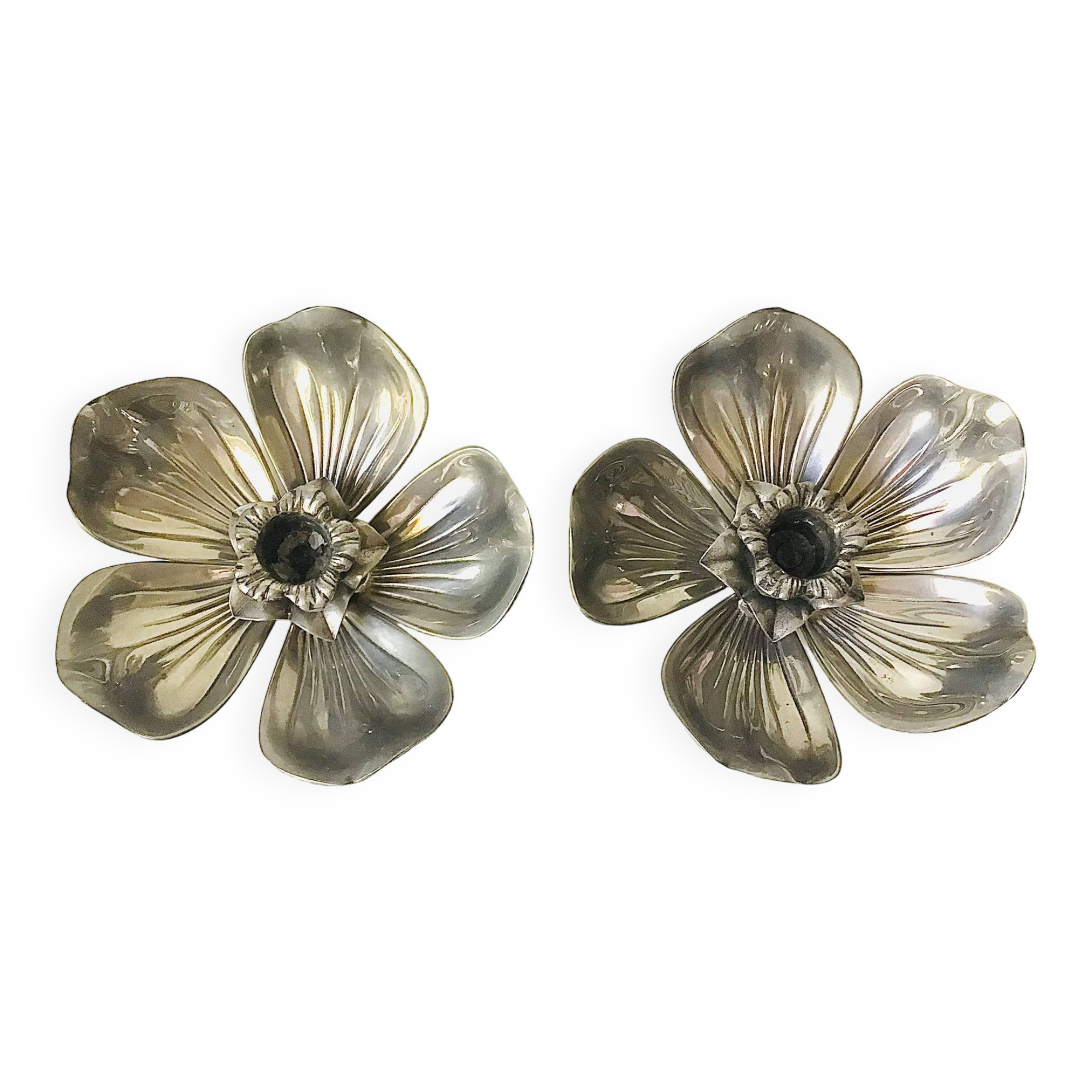 Candle holders ashtrays flowers