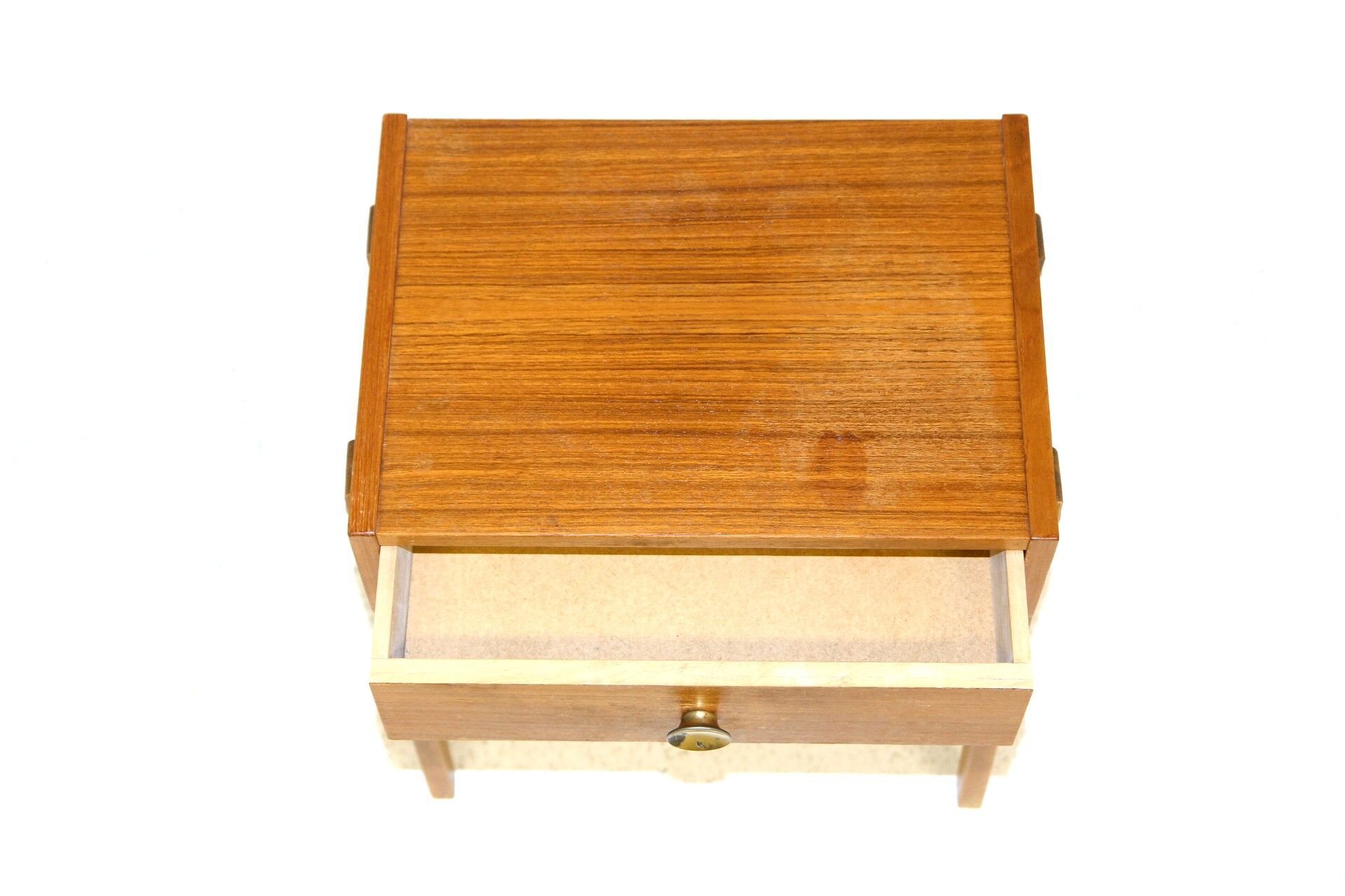 Teak bedside table, sweden, 1960