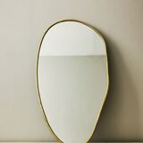Miroir en laiton 60cm