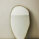 Brass mirror 60cm