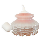 Suspension in opaline, Rose Tie & Dye, 1960