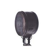 Old industrial spot on wooden tripod