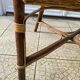 Fauteuil en osier vintage