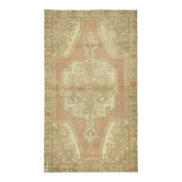 Tapis vintage anatolien turc 130 cm x 228 cm