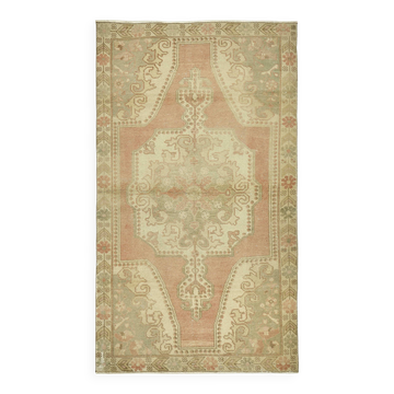 Turkish Vintage Anatolian Rug 130 cm x 228 cm