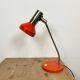 Vintage orange east german table lamp from aka leuchten, 1970s