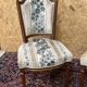 Pair of antique Louis XVI style chairs, beautifully upholstered