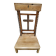 Antique Prie Dieu pour prière d’ecclésiastique