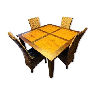 TERRANOVA COFFEE TABLE AND CHAIRS