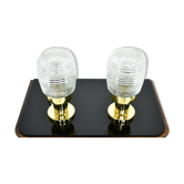 Paire de lampes de table du milieu du siècle Kamenicky Senov, années 1960
