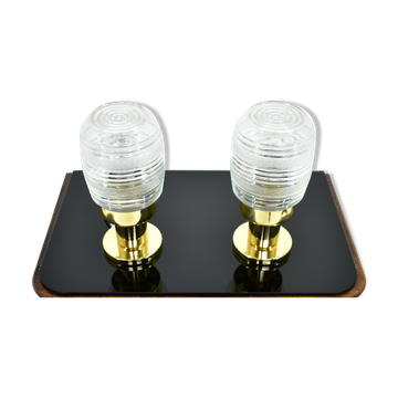 Pair of Mid-Century Table Lamps, Kamenicky Senov, 1960's