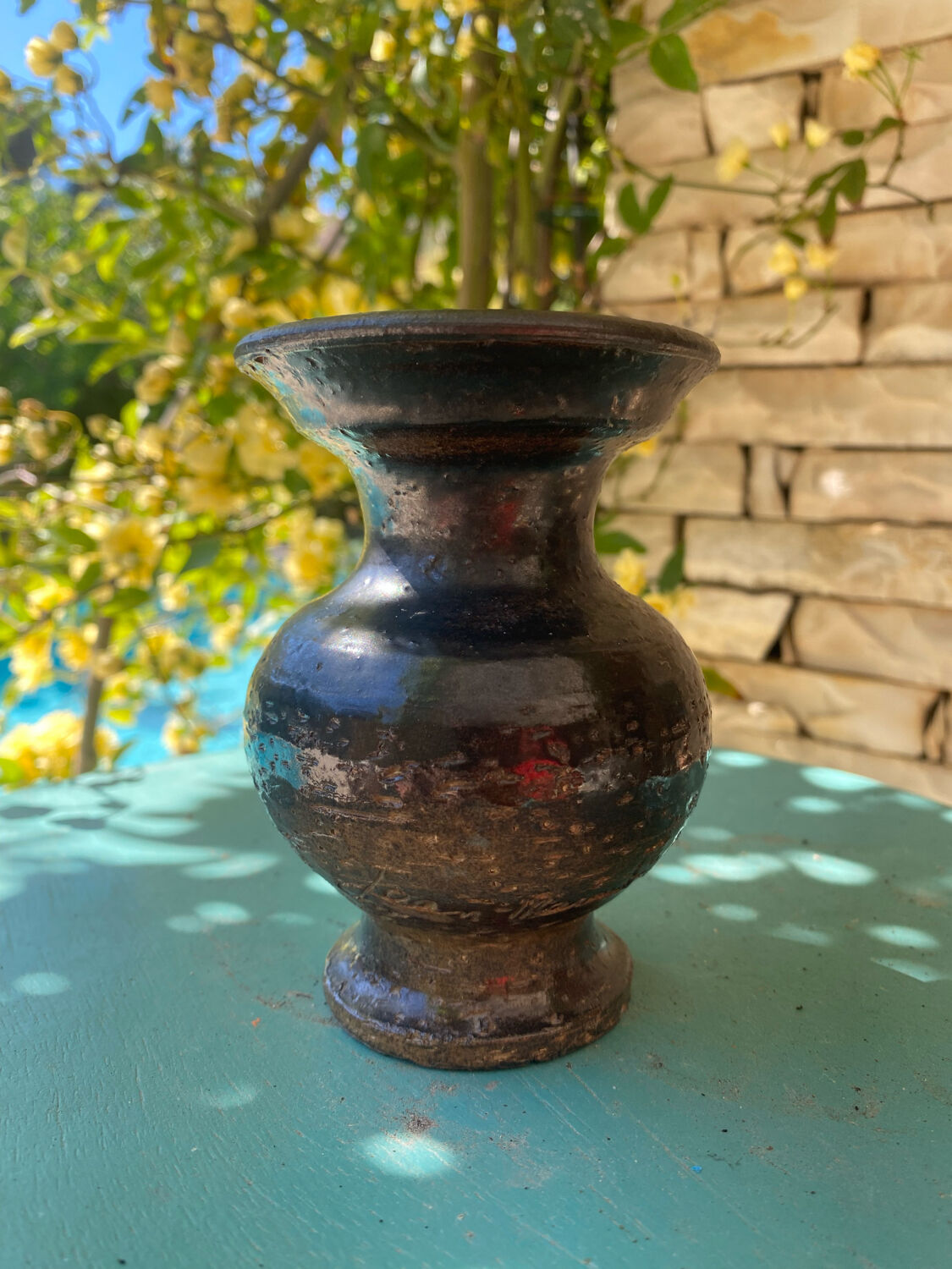 Jean Marais vintage ceramic vase Vallauris