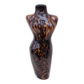 Vase en verre soufflé de Murano, Italie 1980