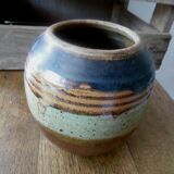 Vase en grès  vernisé