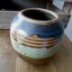 Vase en grès  vernisé