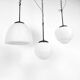 Suspension Czech opaline Teardrop