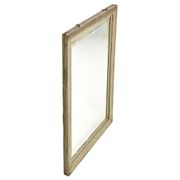 Miroir à encadrement en bois massif