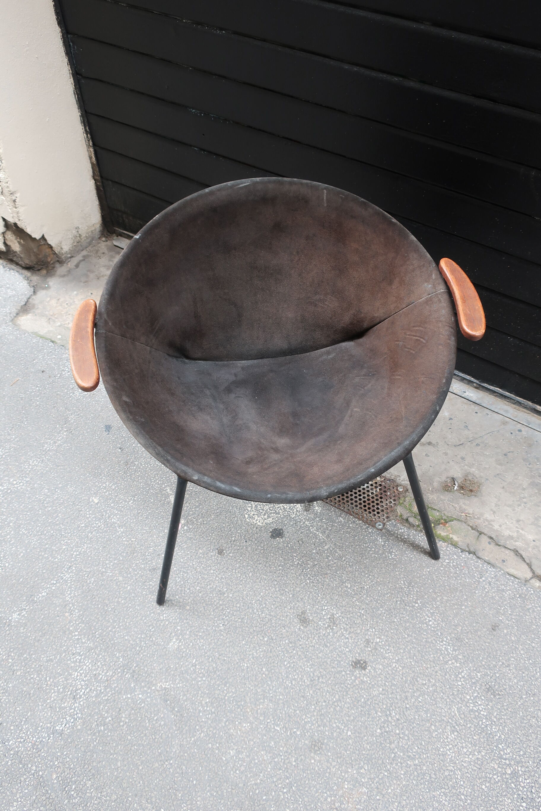 50/60 balloon armchair design hans olsen