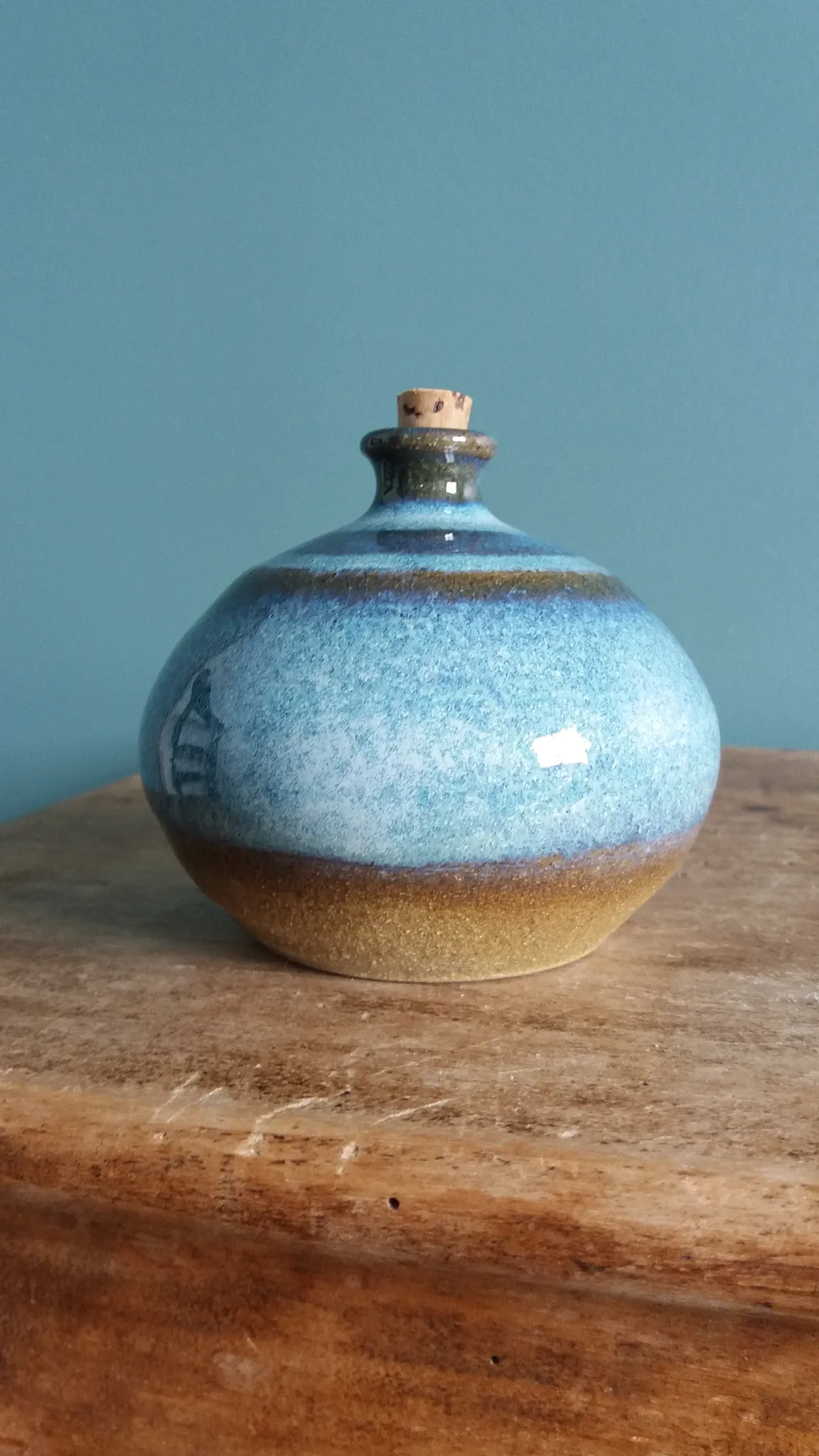 Vase soliflore en céramique de style scandinave