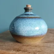 Vase soliflore en céramique de style scandinave