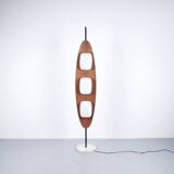 TEAK FLOOR LAMP BY GIOFFREDO REGGIANI 1969 REGGIANI PUBLISHER