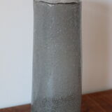 Vase soufflé en verre bullé