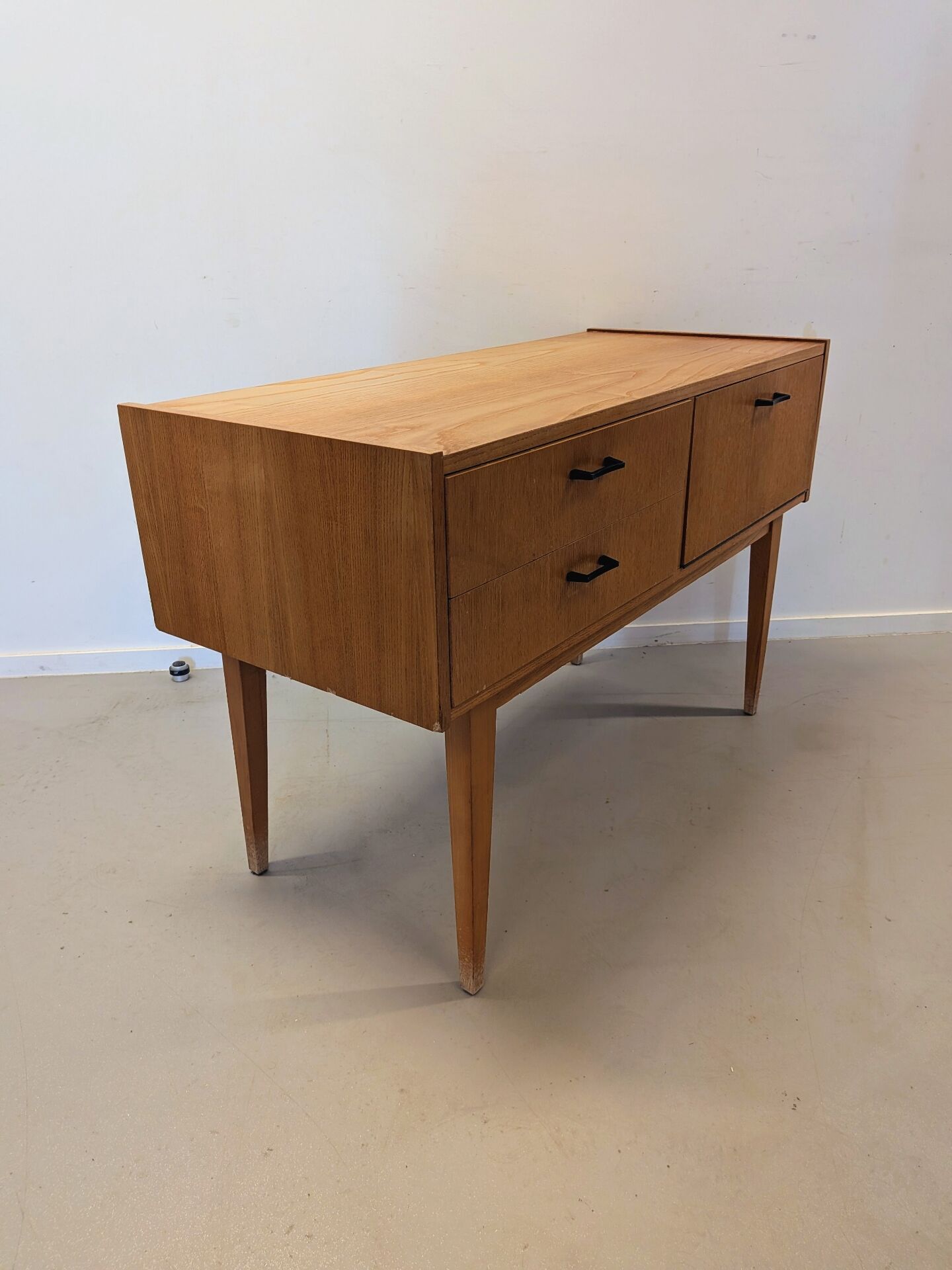 Vintage Scandinavian wooden sideboard / TV hi-fi unit