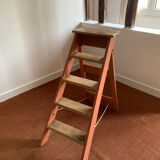 Vintage wooden stepladder