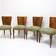 Art Deco dining chairs H-214 by Jindrich Halabala for ÚP Závody, 1950´s