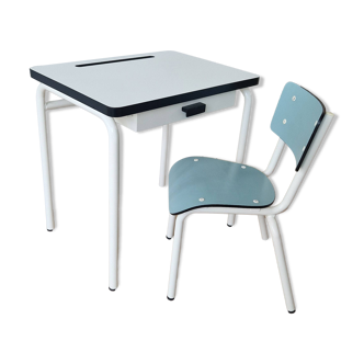 Bureau et chaise écolier Les Gambettes