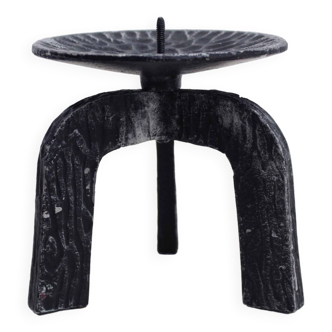 Vintage brutalist candle holder