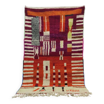 Tapis marocain fait main authentique 3 x 2 m