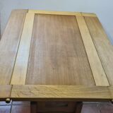 vintage modular table in oak GILLERME and CHAMBRON